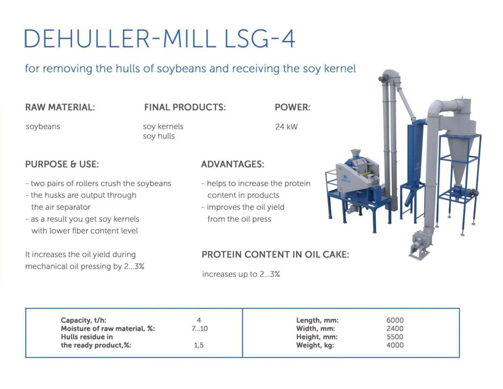 Dehuller-Mill LSG-4