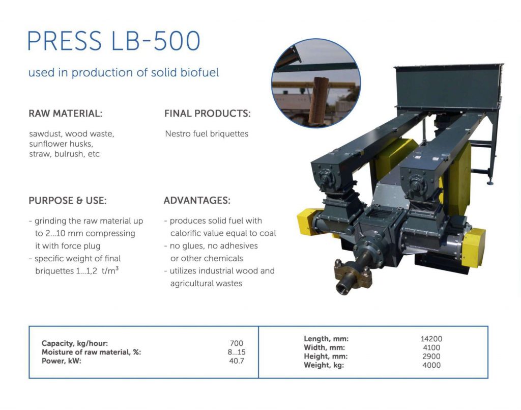 Press LB-500